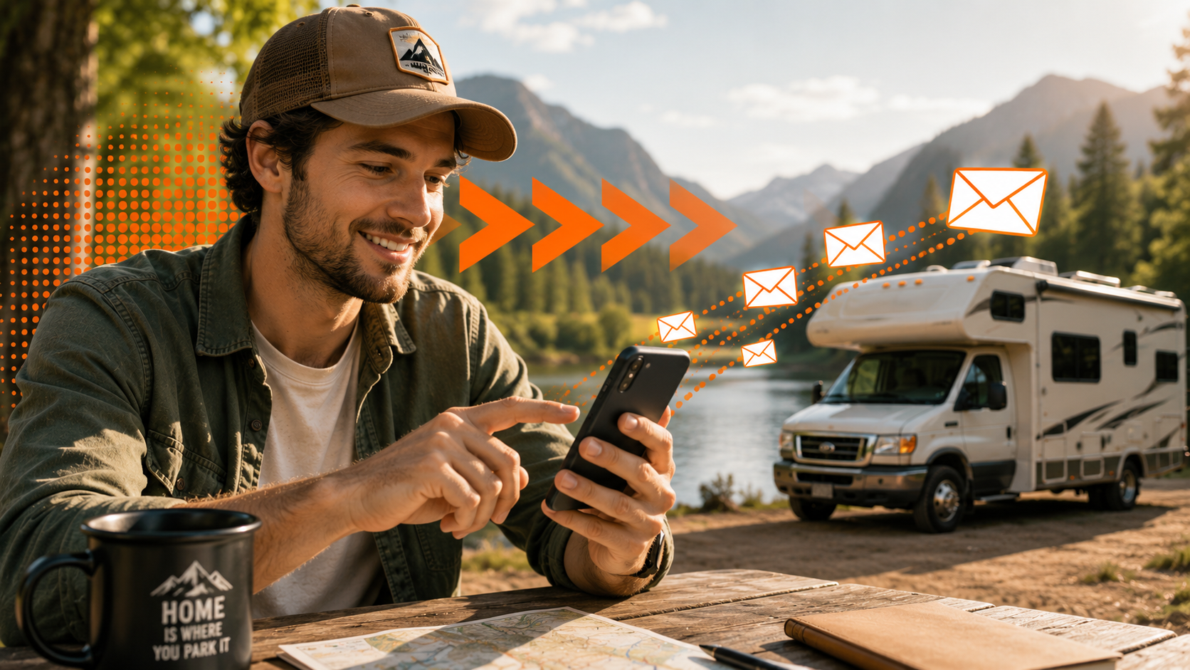 How RV Travelers Can Receive Mail Anywhere with a Virtual Mailbox